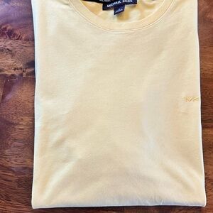 Michael Kors Men's Soft Yellow Tee